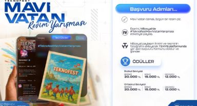 Mavi Vatan Resim Yarışması Başlıyor